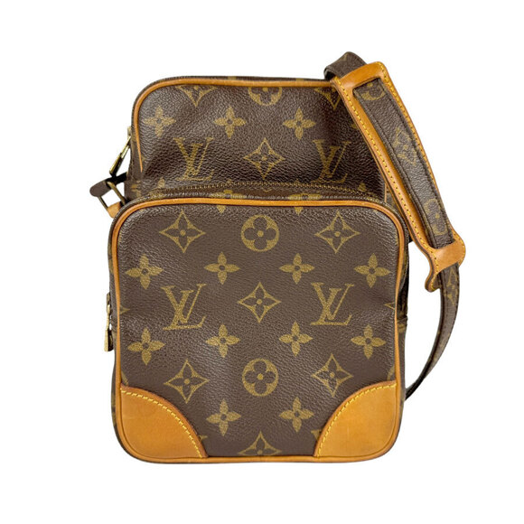 Louis Vuitton Handbags - Louis Vuitton Crossbody Shoulder Bag Monogram Amazon Canvas Brown Gold